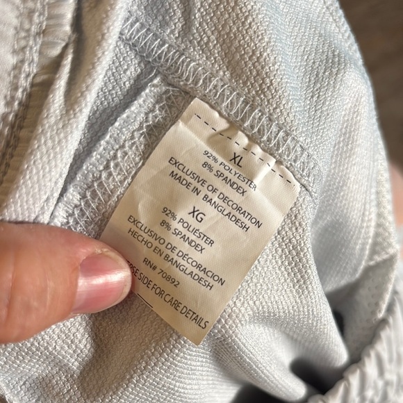 Apana Woman’s Light Gray Jogger Yoga Pants Size XL - Picture 6 of 6